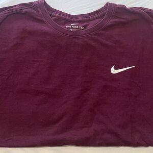 Nike Burgundy Athletic Tee